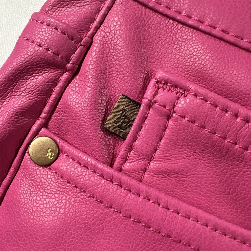 Judy Blue Fuchsia Wide Leg Pant - Picture 2 of 8